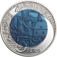 Люксембургские замки” 5 евро
